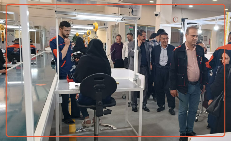 بازدید اداره صنعت، معدن و تجارت از کارخانه پیشرو سورین فنآور فرتاک بازدید اداره صنعت، معدن و تجارت از کارخانه پیشرو سورین فنآور فرتاک
